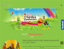 Tablet Screenshot of chatkapuchatka.przedszkoleniepubliczne.org